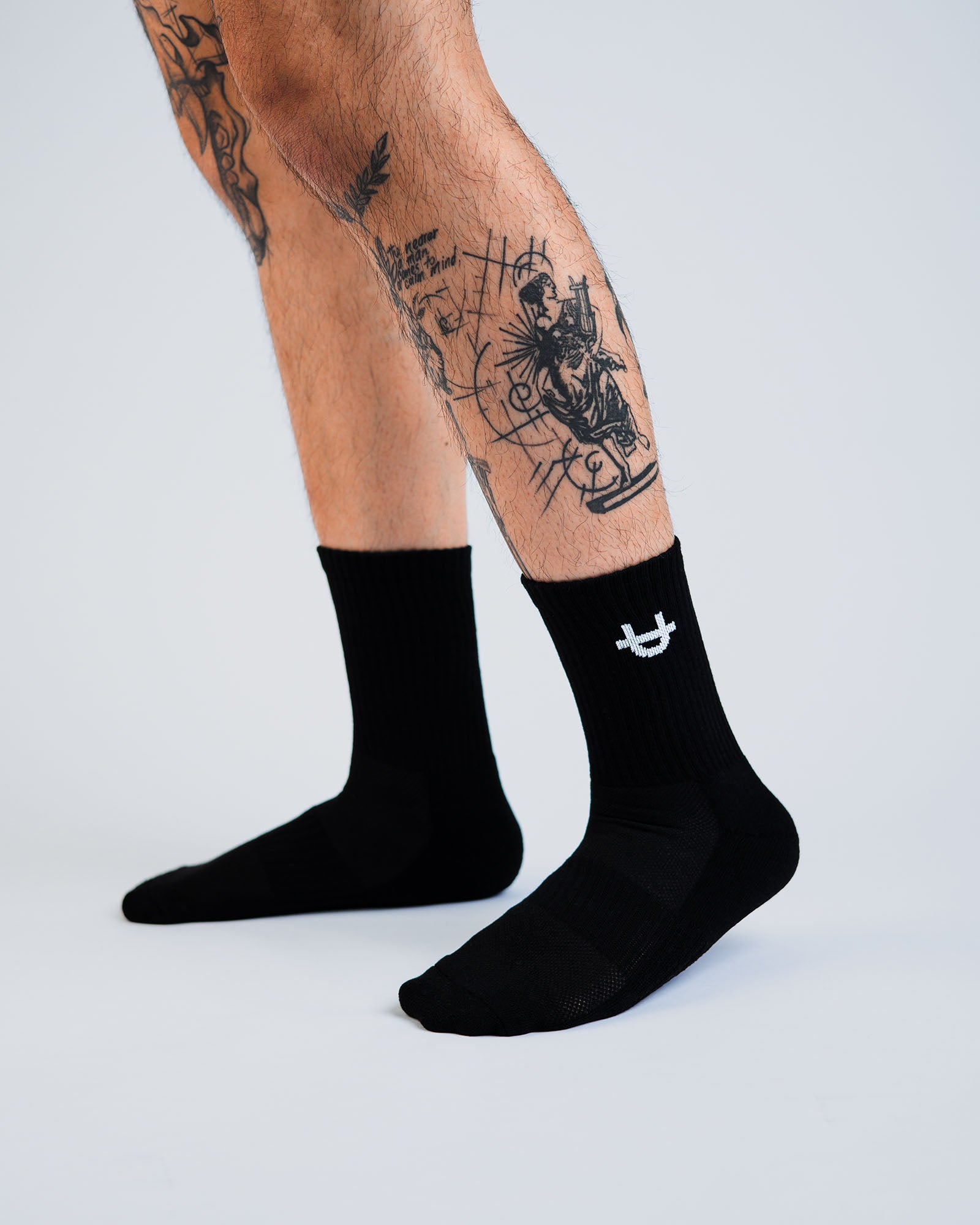 Original Crew Socks Black 3-Pack