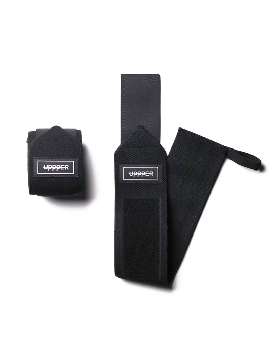 uppper wrist wraps black